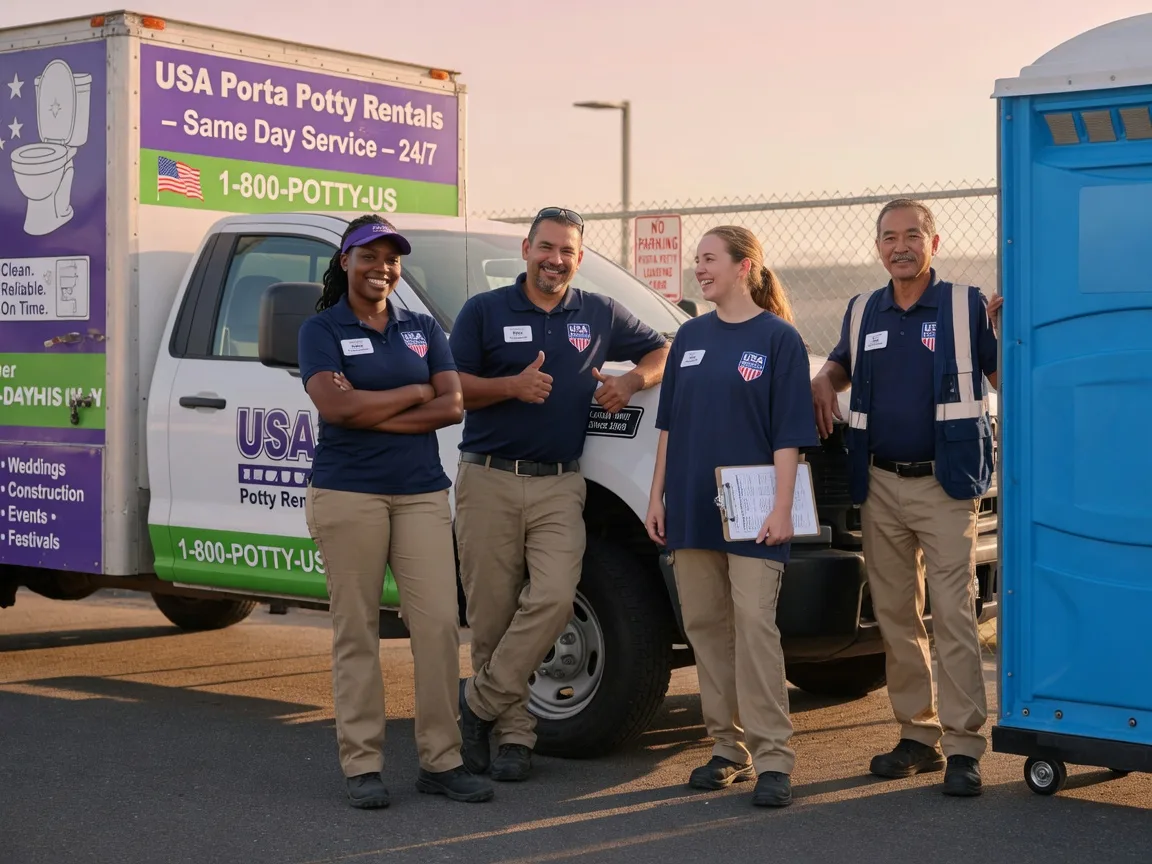 Porta Potty Rental company in Commerce, MO