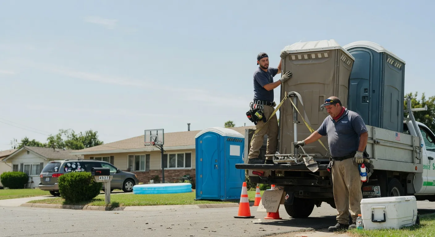 Porta Potty Rental in Commerce, MO near me