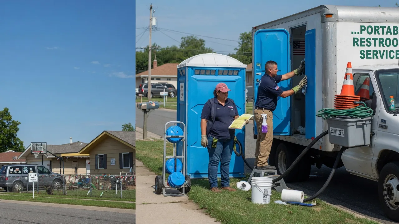Portable Toilet Rental in Commerce, MO near me